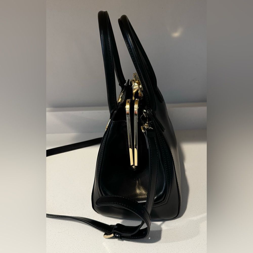 Cromia Unica bag black , Italian leather - Picture 4 of 7